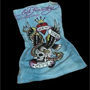 Reworked Ed hardy tube top